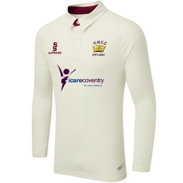 RM CC - Ergo Long Sleeve Maroon Trim Shirt