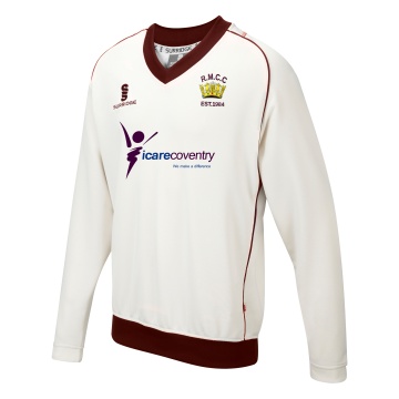 RM CC - Long Sleeve Sweater Maroon Trim