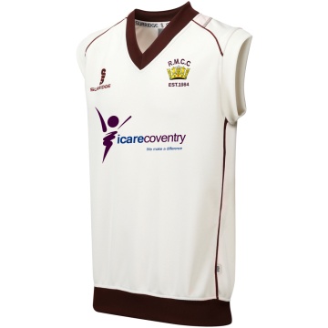 RM CC - Sleeveless Sweater Maroon Trim