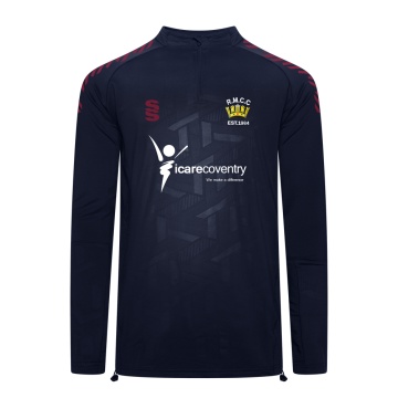 rm cc Impact 1/4 Zip Performance Top : Navy